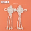Đầm sườn xám handmade đính hạt ngọc trai, pha lê, nút chuồn chuồn độc đáo - 75.028₫ 2