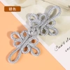 Đầm sườn xám handmade đính hạt ngọc trai, pha lê, nút chuồn chuồn độc đáo - 75.028₫ 8
