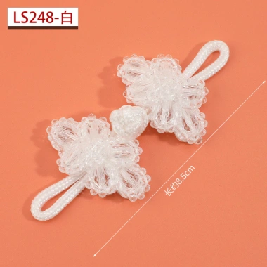 Đầm sườn xám handmade đính hạt ngọc trai, pha lê, nút chuồn chuồn độc đáo - 75.028₫ 10