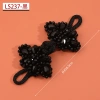 Đầm sườn xám handmade đính hạt ngọc trai, pha lê, nút chuồn chuồn độc đáo - 75.028₫ 11