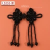 Đầm sườn xám handmade đính hạt ngọc trai, pha lê, nút chuồn chuồn độc đáo - 75.028₫ 12