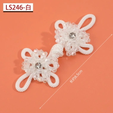Đầm sườn xám handmade đính hạt ngọc trai, pha lê, nút chuồn chuồn độc đáo - 75.028₫ 23