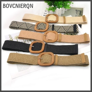 Đầm thắt lưng vuông mùa hè co giãn, khóa vintage boho, giảm giá 18% chỉ 71.830₫