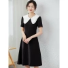 Đầm thiết kế GL thời trang công sở cổ 2 lá v13 giá ưu đãi 890.000đ giảm 18% 2