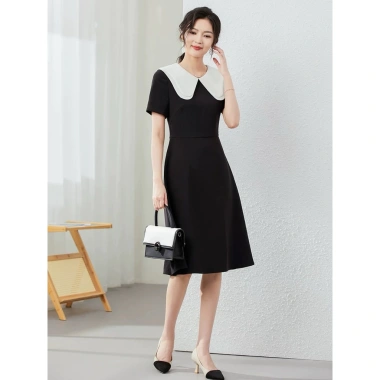 Đầm thiết kế GL thời trang công sở cổ 2 lá v13 giá ưu đãi 890.000đ giảm 18% 4 Đầm thiết kế GL thời trang công sở cổ 2 lá v13 giá ưu đãi 890.000đ giảm 18% 4