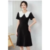 Đầm thiết kế GL thời trang công sở cổ 2 lá v13 giá ưu đãi 890.000đ giảm 18% 7