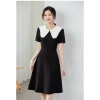 Đầm thiết kế GL thời trang công sở cổ 2 lá v13 giá ưu đãi 890.000đ giảm 18% 9