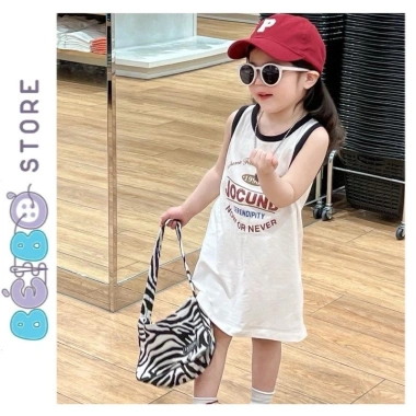 Đầm thun cotton Jocund sát nách, thiết kế đáng yêu, năng động cá tính cho bé gái, giá 99.000đ 2