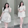 Đầm tiểu thư tay phồng nhấn eo, đính dây đá sang chảnh, size 50-90kg – 315.000₫ 7