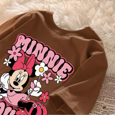 Đầm Toán Nhận Minnie Anime 90-150cm Mùa Hè Thoáng Mái Vừa Vặn 3-12 tuổi 143.332 VND