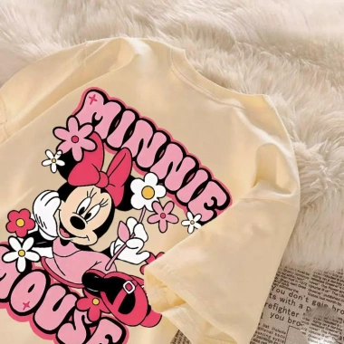 Đầm Toán Nhận Minnie Anime 90-150cm Mùa Hè Thoáng Mái Vừa Vặn 3-12 tuổi 143.332 VND