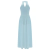 Đầm Trẻ Em Bé Gái Không Tay Mock Cổ, Lỗ Khóa Lưng, Thiết Kế Hiện Đại Lyrical Dance – 477.360₫ 9