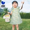 Đầm trẻ em Minibala Girl mùa hè sườn xám cotton phong cách quốc gia 2.025 giảm 22% 5