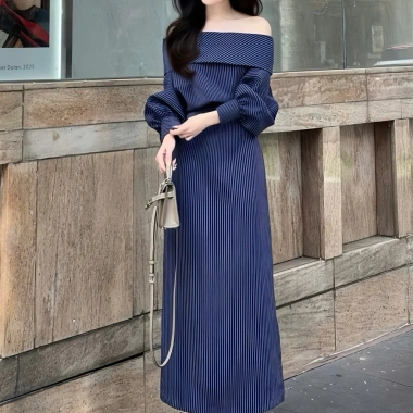Đầm Trễ Vai Dáng Suông Thu Đông Bigsize, Dài Thanh Lịch Công Sở & Tiệc, SH02 387.999đ 2 Đầm Trễ Vai Dáng Suông Thu Đông Bigsize, Dài Thanh Lịch Công Sở & Tiệc, SH02 387.999đ 2