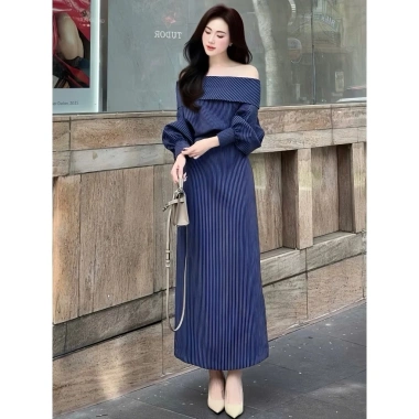 Đầm Trễ Vai Dáng Suông Thu Đông Bigsize, Dài Thanh Lịch Công Sở & Tiệc, SH02 387.999đ 9 Đầm Trễ Vai Dáng Suông Thu Đông Bigsize, Dài Thanh Lịch Công Sở & Tiệc, SH02 387.999đ 9