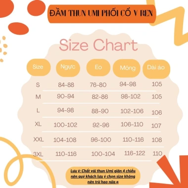 Đầm trung niên cổ chữ V phối ren bigsize 90kg dáng suông che bụng đi chơi tiệc, giá chỉ 210.000đ 8