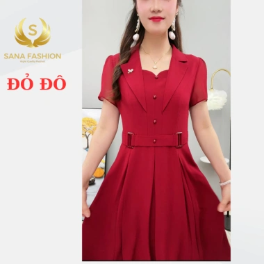 Đầm trung niên cổ V sang trọng công sở lụa Pháp CARO-VD - Giá chỉ 258.000₫ 3 Đầm trung niên cổ V sang trọng công sở lụa Pháp CARO-VD - Giá chỉ 258.000₫ 3