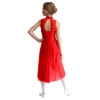 Đầm Trượt Băng Bé Gái Nyeemya - Mock Cổ, Viền Lấp Lánh, Không Tay, Giá 463.320₫ 3