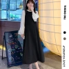 Đầm váy bầu C8.454 thu đông dài tay dáng suông form rộng sang chảnh công sở tiệc hot trend giảm còn 162k 8