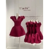 Đầm váy đỏ xinh đẹp, thiết kế Tết thanh lịch, phù hợp dự tiệc - Giá ưu đãi 175k 4