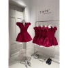Đầm váy đỏ xinh đẹp, thiết kế Tết thanh lịch, phù hợp dự tiệc - Giá ưu đãi 175k 5