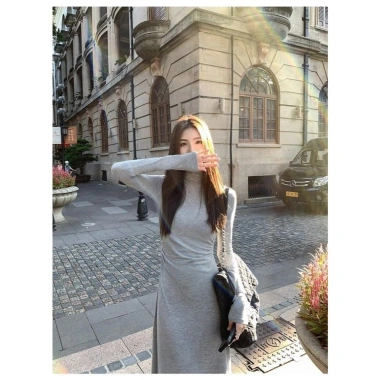 Đầm váy maxi thu đông basic trẻ trung hiện đại đẹp Hàn Quốc GOLALA SP197 - Giá ưu đãi 149.000₫ siêu thoải mái 9 Đầm váy maxi thu đông basic trẻ trung hiện đại đẹp Hàn Quốc GOLALA SP197 - Giá ưu đãi 149.000₫ siêu thoải mái 9