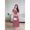 Đầm Váy Nữ Bigsize Cotton Lạnh Trung Niên Đi Chơi Đi Tiệc Nhiều Size Tặng Mẹ 6