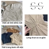Đầm váy nữ bigsize Sunshine Style sơ mi thô cộc tay, chun eo dài, cổ polo 199k 4