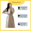 Đầm váy sơ mi dài công sở trắng thắt eo phong cách Hàn Quốc NITEHY 13 - Siêu đẹp, giảm giá 190k, giá chỉ 190.000đ
