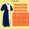 Đầm váy sơ mi dài công sở trắng thắt eo phong cách Hàn Quốc NITEHY 13 - Siêu đẹp, giảm giá 190k, giá chỉ 190.000đ 2