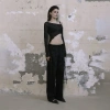 Đầm Wasteland Đau Khổ Ruffle Dài Tay Sling Ngắn cho Nữ - Phong Cách Tối Tân, Giá 235.440₫ 8