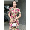 Đầm xòe hoa cổ và tùng, váy đắp chéo, tay phồng GR333 – Giá chỉ 179.000₫ 3