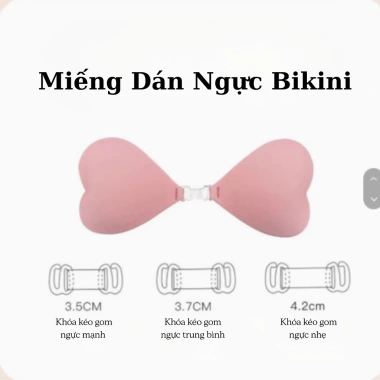 Dán Áo Ngực Vô Hình AMYBRA D159 - Miếng Dán Siêu Dính Hình Tim Dễ Thương, Không Tuột, Giá 62.000đ 3