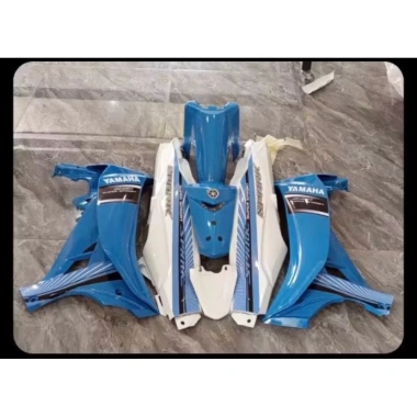 Dàn áo xe Sirius 50/110cc Trắng Xanh - Nhựa ABS, tặng tem PVC, còn 849.000 VND 2 Dàn áo xe Sirius 50/110cc Trắng Xanh - Nhựa ABS, tặng tem PVC, còn 849.000 VND 2