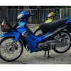 Dàn áo xe Sirius 50/110cc Xanh Đen - Nhựa ABS cao cấp, tặng Tem PVC 3 lớp, giảm giá 20%