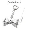 Dẫn Bạc Nơ Hạt Móc Khóa Trang Trí Mặt Dây Chuyền Túi Xách cho Nữ - Giá 82.500₫ 2