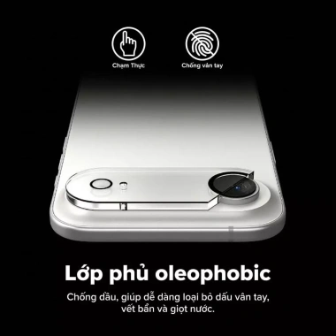 Dán cường lực camera iPhone 17 Air 3D, độ cứng 9H, trong suốt, chống trầy xước va đập - Giá 39.000 VND