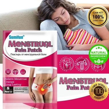 Dán Đau Bụng Kinh 8 Miếng Thảo Dược - Không Xâm Lấn, Hết Đau, Siêu Rẻ 94k