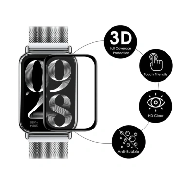 Dán full màn hình Xiaomi Mi Band 10, 9, 9 Pro, 9 Active, 8, 8 Pro, 8 Active, 7, 7 Pro, 6 - bảo vệ 100% chỉ 25.000₫