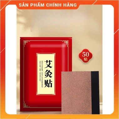 Dán Giảm Đau Xương Khớp Đông Y 50 Miếng Cao Dán Ngải Cứu Giảm Nhức Mỏi Vai Gáy Hiệu Quả
