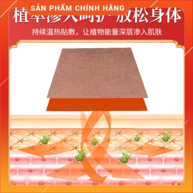 Dán Giảm Đau Xương Khớp Đông Y 50 Miếng Cao Dán Ngải Cứu Giảm Nhức Mỏi Vai Gáy Hiệu Quả