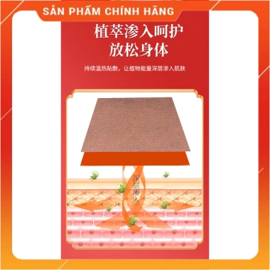 Dán Giảm Đau Xương Khớp Đông Y 50 Miếng Cao Dán Ngải Cứu Giảm Nhức Mỏi Vai Gáy Hiệu Quả