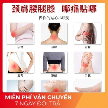 Dán Giảm Đau Xương Khớp Đông Y 50 Miếng Ngải Cứu Giảm Nhức Mỏi Vai Gáy Cột Sống Lưng Giá 16.000 VND 3