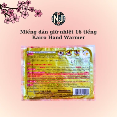 Dán giữ nhiệt con thỏ chuẩn Nhật Kairo Wammer 10 miếng - Hiệu quả 16h, chỉ 55k 4 Dán giữ nhiệt con thỏ chuẩn Nhật Kairo Wammer 10 miếng - Hiệu quả 16h, chỉ 55k 4