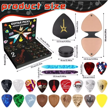 Đàn Guitar 24 Ngày Chọn Lịch Vọng 2.025 - Giá ưu đãi 245k, Quà Giáng Sinh Bass & Ukulele 2