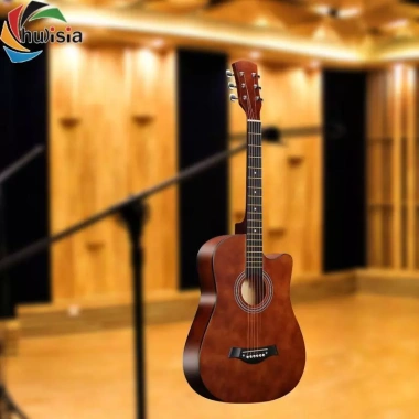 Đàn Guitar Acoustic Culisia 38 inch cho người mới bắt đầu - 6 dây, nhạc cụ dây đồng, giảm giá 634.700 VND 6