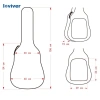 Đàn Guitar Gig Túi Bảo Quản Di Động 40-41 inch Acoustic và Bass, Giá ưu đãi 299.200₫ 8