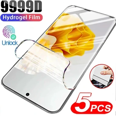 Dán Hydrogel Mềm Mờ 5 miếng cho Huawei Pura 80/70/P60 Chống ánh sáng xanh, bảo vệ màn hình HD, bảo mật riêng tư