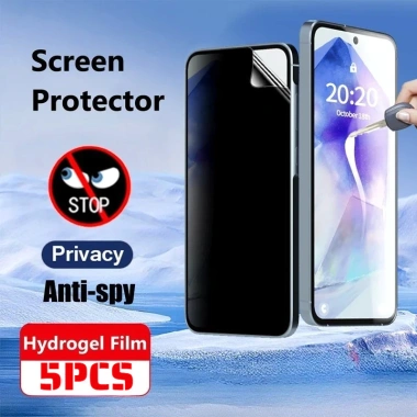 Dán Hydrogel Mềm Mờ 5 miếng cho Huawei Pura 80/70/P60 Chống ánh sáng xanh, bảo vệ màn hình HD, bảo mật riêng tư