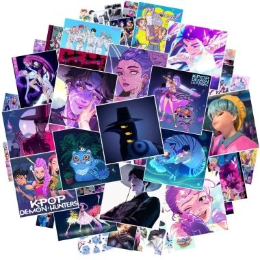 Dán KPop Demon Hunters 50 miếng Rumi Zoey DIY Saja Boys, Quà Tặng, Giá 45.100₫ 5 Dán KPop Demon Hunters 50 miếng Rumi Zoey DIY Saja Boys, Quà Tặng, Giá 45.100₫ 5